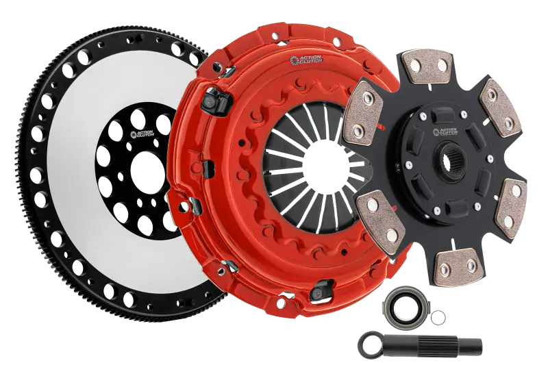 Action Clutch 01-03 Bmw 330I 3.0L (M54) 5-Speed Rwd Stage 5 Clutch Kit (2Ms) W/Lightened Flywheel 1