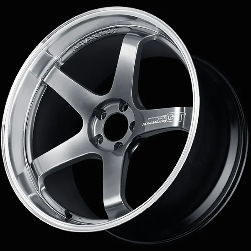 Advan Gt Premium Hyper Platinum Black Wheel – 19×10.5, +25 Offset, 5×114.3, 73Mm Center Bore 1