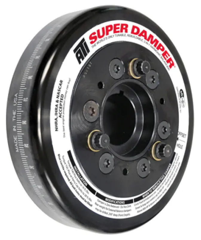 Ati Lightweight Steel Damper For Ls3 Camaro (2010–2015), Gen Iii Vortec Trucks, And Ls Engines – 7.425″ Diameter, 3-Ring Design 1