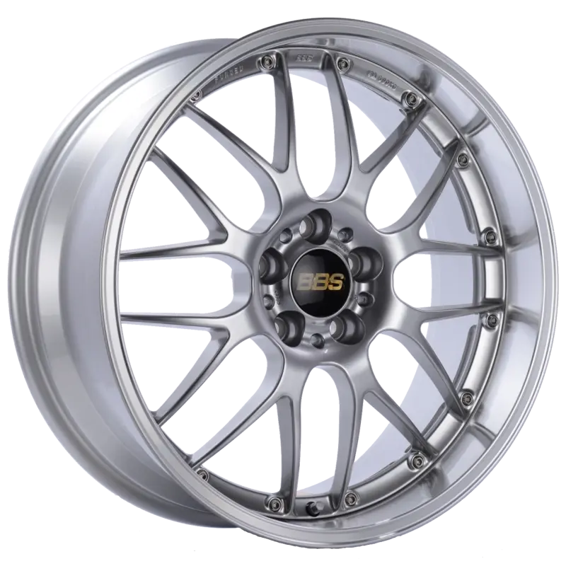 Bbs Rs-Gt Forged Alloy Wheel – 18×11, 5×130 Pcd, Et45, 71.6Mm Cb, Diamond Silver Face & Cut Lip 1