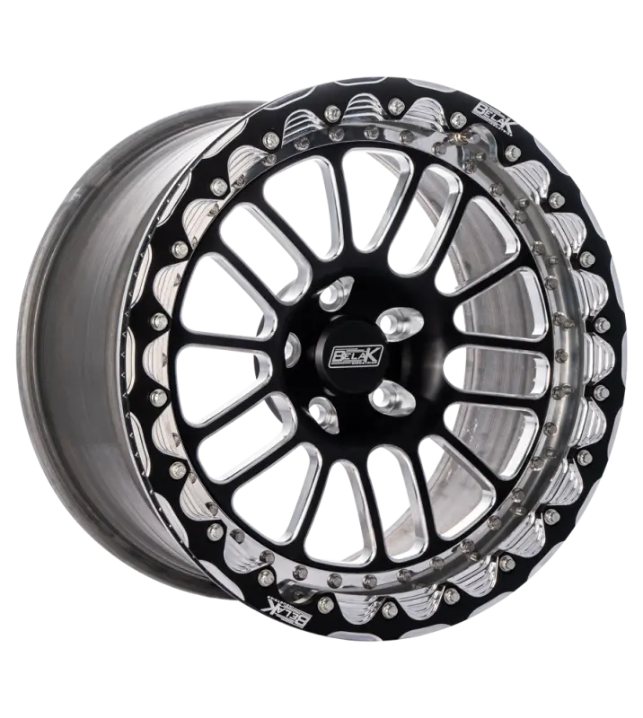 Belak Series 2 Single Beadlock Wheel – 13X10", 5" Backspace, 5X114.3 Bolt Pattern, High-Pad Design 1