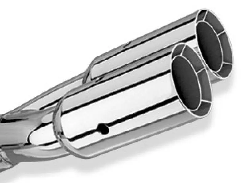 Borla Universal Polished Dual Exhaust Tip Kit – 2.5-Inch Inlet / 3-Inch Outlet, Intercooled Design (Non-Returnable) 2