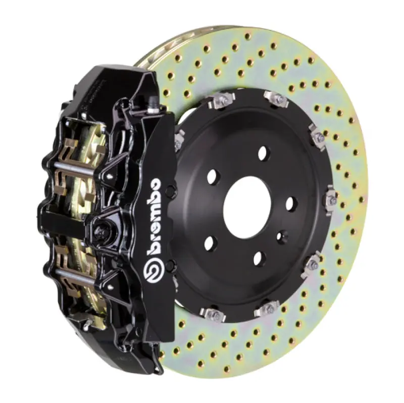 Brembo Gt Big Brake Kit – Front 6-Piston Calipers With 380X34Mm Drilled Two-Piece Rotors For 2020+ Porsche 992 Carrera S/C4S (Non-Pccb/Pscb) 1