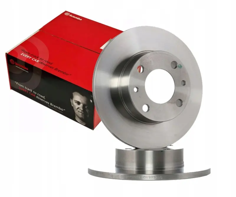 Brembo Rear Oe-Style Replacement Rotors For 2005–2014 Ford Mustang – Uv-Coated, Premium Grade 1