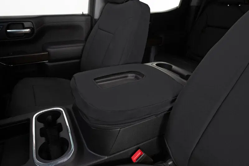 Covercraft Endura Precisionfit Front Row Seat Covers For 2020–2024 Jeep Gladiator – Black/Black 1