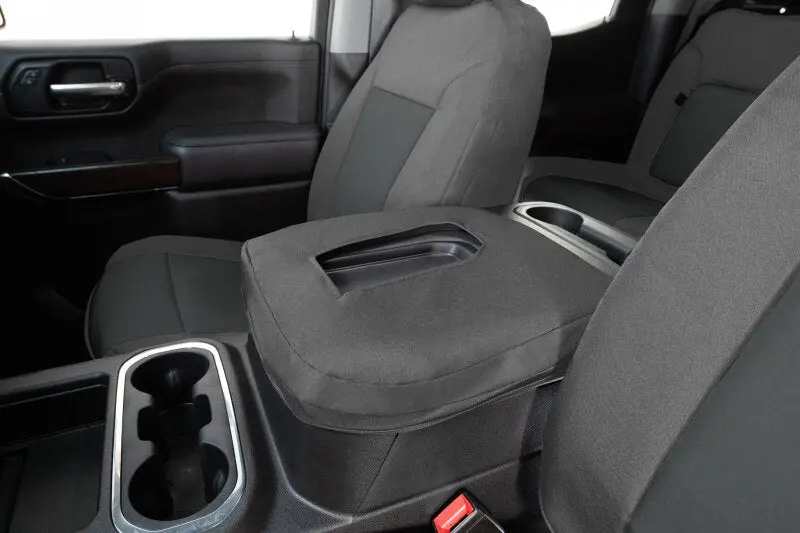 Covercraft Endura Precisionfit Seat Covers For 2018–2024 Toyota Camry – Second Row, Silver/Charcoal 1