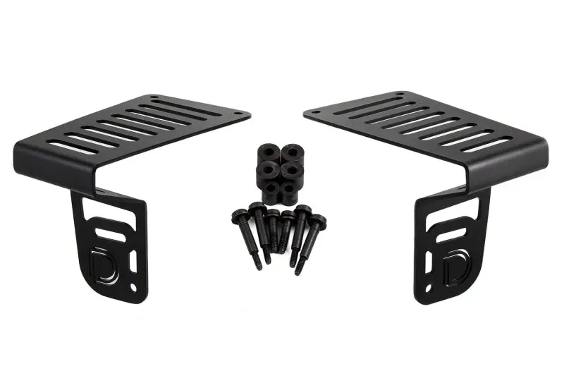 Diode Dynamics Ss3 Cowl-Mount Led Bracket Kit For 2018–2021 Jeep Jl Wrangler & Gladiator – White Pro Leds 2
