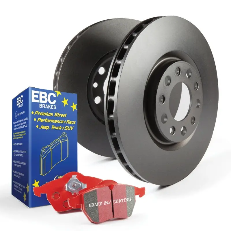 Ebc Redstuff Performance Street Brake Kit – Pads And Rk Rotors For Enthusiast Driving 1