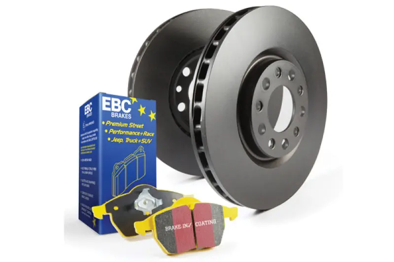 Ebc Yellowstuff Performance Brake Pad & Rk Rotor Kit For Nissan S13 Silvia/Skyline (Sr20Det/Ca18Det) 1