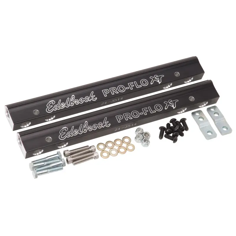 Edelbrock Efi Fuel Rail Kit For Small Block Chevy – Designed For Pro-Flo Xt System And 7137 Intake Manifold 1