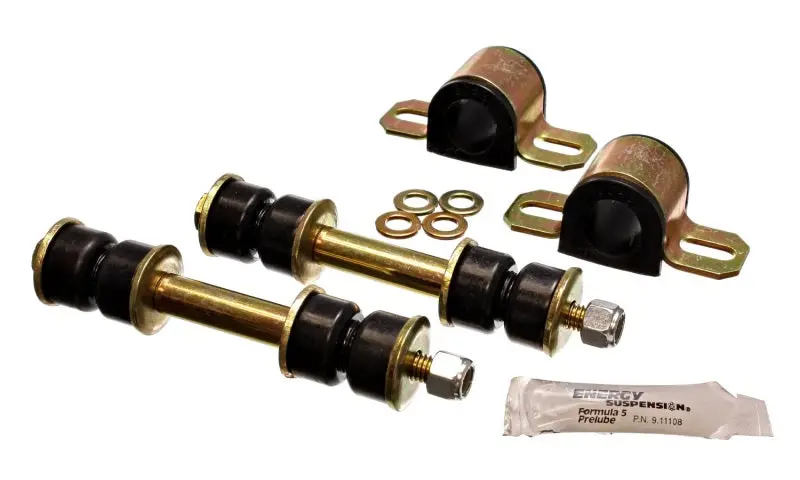 Energy Suspension Front Sway Bar Bushing Kit – 23Mm Black Polyurethane For 1989–1994 Toyota Pickup 2Wd (Excludes T100 & Tundra) 1