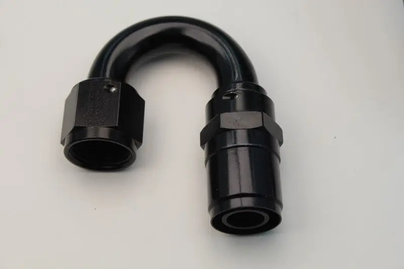 Fragola -12An Male Rad. Fitting X 120 Degree Race-Rite Crimp-On Hose End 1