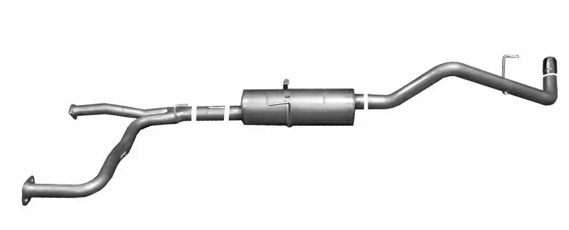 Gibson Aluminized Cat-Back Exhaust System For 2005–2010 Nissan Frontier Le 4.0L (3-Inch Diameter, Single Exit) 1