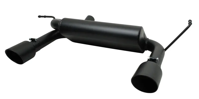 Gibson Black Elite Ceramic-Coated Cat-Back Exhaust For 2007–2011 Jeep Wrangler Jk Rubicon 3.8L 1
