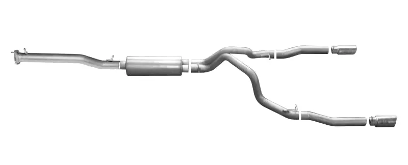 Gibson Cat-Back Dual Exhaust System For 2011–2019 Chevrolet Silverado 2500 Hd Lt – 6.0L, Aluminized Steel 1