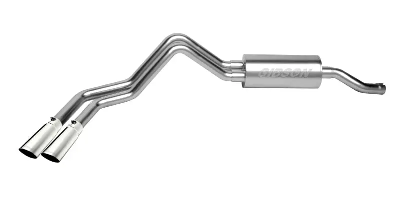 Gibson Stainless Steel Cat-Back Dual Sport Exhaust System For 2010–2013 Chevrolet Silverado 1500 Ls 4.8L 1