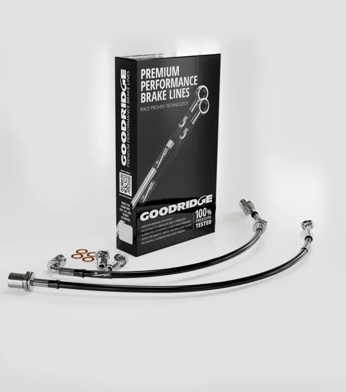 Goodridge Stainless Steel Front Brake Lines – Dot-Compliant, Fits 2017–2020 Subaru Brz 1