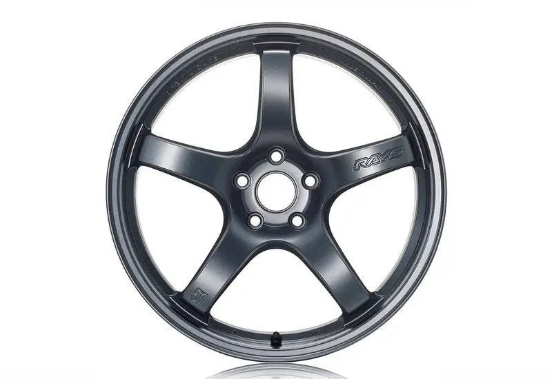 Gram Lights 57Cr 18X8.5-Inch Gunmetal Blue Forged Alloy Wheel – +45 Offset, 5X100 Pcd (Single) 1
