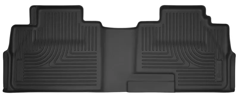Husky Liners X-Act Contour Floor Liners – Second-Row Black Mats For 2007–2014 Ford Edge & 2007–2015 Lincoln Mkx 1