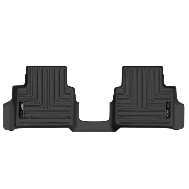 Husky Liners X-Act Contour Rear Floor Mats For 2021–2023 Jeep Grand Cherokee L – 2Nd Row Bucket Seats, Black 1