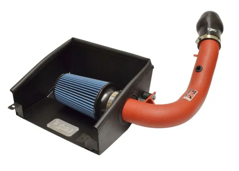 Injen Wrinkle-Red Short Ram Intake With Heat Shield For 2015–2017 Polaris Slingshot 2.4L Inline-4 2
