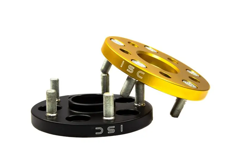 Isc Gold 15Mm Wheel Spacer Kit: 5X100 To 5X114.3 Conversion – Set Of 4 1