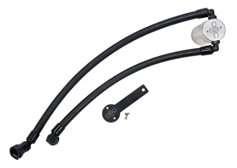 J&L Clear Anodized Oil Separator For 2021–2023 Ram Trx 6.2L Supercharged – Passenger Side, 3.0-Liter 1