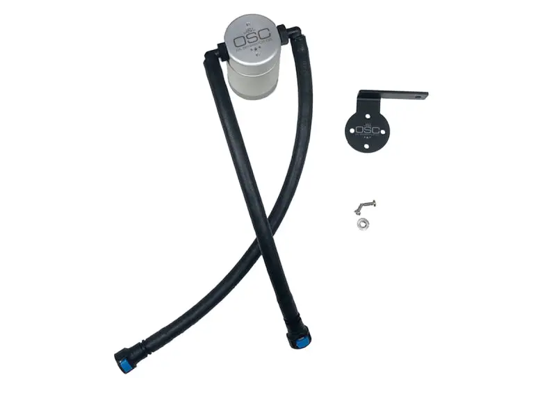 J&L Oil Separator For 2019–2023 Chevrolet Silverado/Gmc Sierra 1500 (5.3L V8) – Driver-Side, 3.0-Gallon Capacity, Clear Anodized Finish 1