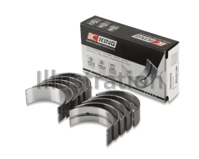 King Buick 93-99 Fiat 176 B6 1372Cc Main Bearing Set 1