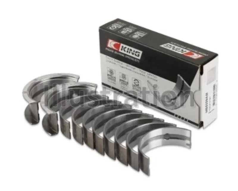 King Engine Bearings Main Bearing Kit For Mitsubishi 4G12 – +1.0Mm Oversize 1