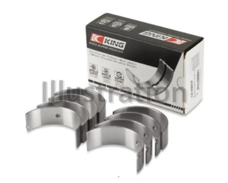 King Engine Bearings Rod Bearing Set For Hyundai G4Ed/G4Ae/G4Ek/G4Fk Engines – +0.75Mm Oversize 1