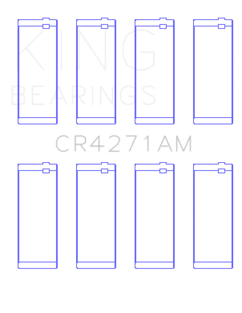 King Standard-Sized Rod Bearing Set For Chrysler & Jeep 2.4L L4 Engines (1995–2009) 1