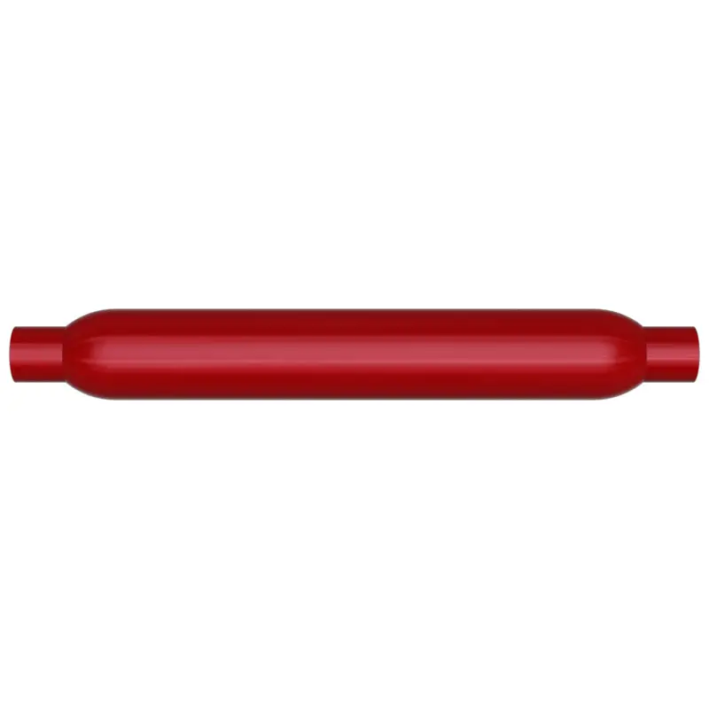 Magnaflow Red Pack Glasspack Muffler – 4" Diameter, 18" Body Length, 3" Inlet/Outlet 1