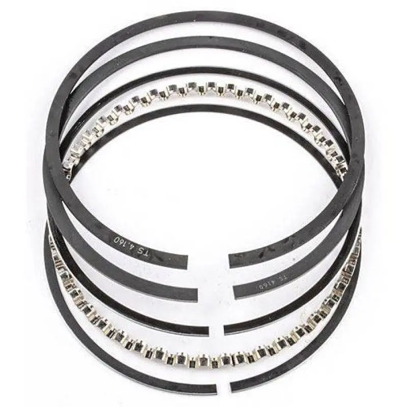 Mahle Firepower Pc479 Standard-Tension Piston Ring Set – 4.125" Bore – Plain Finish 1