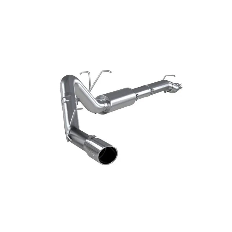 Mbrp Aluminized Single-Side Cat-Back Exhaust System For 2011–2013 Ford F-250/F-350/F-450 (6.2L Gas V8, 4-Inch Diameter) 1
