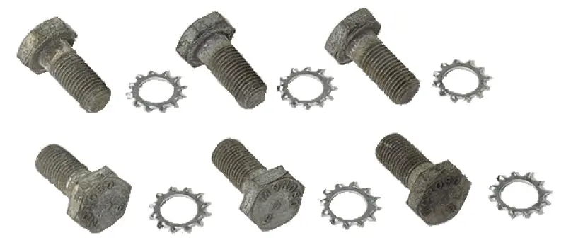 Moroso Steel Flywheel Bolts For Chevrolet V8 And 90-Degree V6 Engines (6-Pack) 1