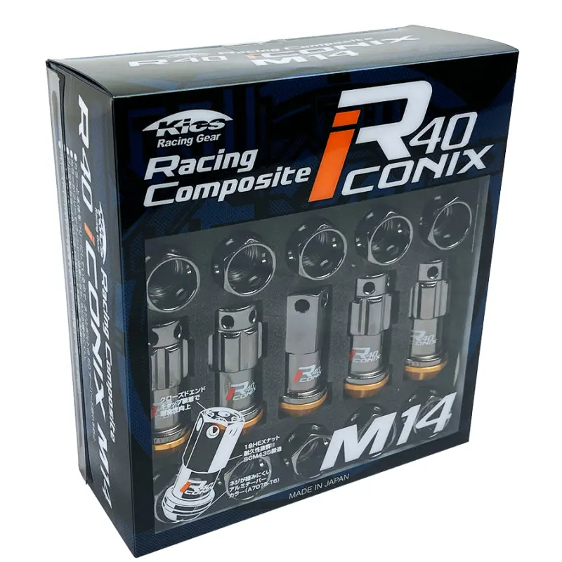 Project Kics Classical Lock Wheel Locks With Capless Lug Nuts – 14×1.50 Thread, 16+4 Offset 1
