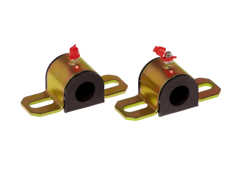 Prothane Universal Greasable Sway Bar Bushings – 3/4" Id – Type A Bracket – Black Rubber 1