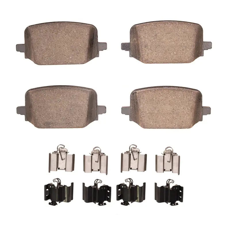 R1 Ceramic Rear Brake Pad & Hardware Kit – 2020–2025 Ford Explorer 1