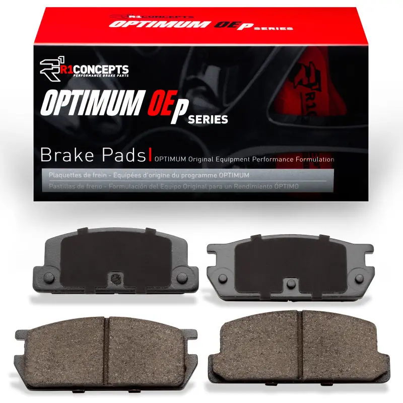 R1 Optimum Oe Replacement Rear Brake Pads For 1981–1985 Mazda Rx-7 1