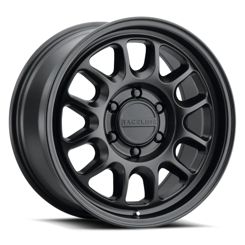 Raceline 958B Rogue Wheel – 17X8 Satin Black 1