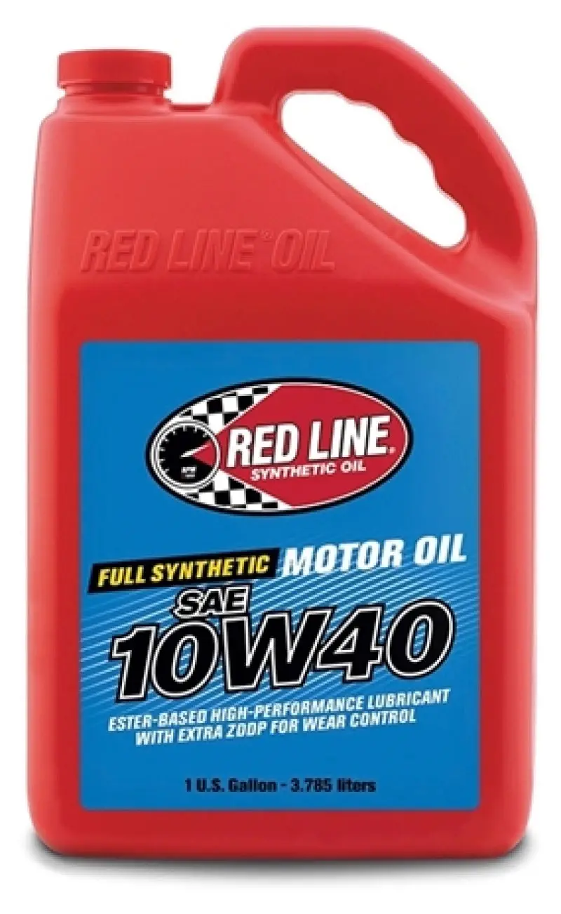 Red Line Synthetic 10W-40 Motor Oil – 1-Gallon Container 1