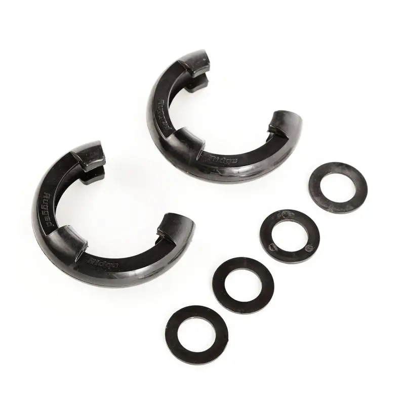 Rugged Ridge Black 3/4" D-Ring Isolator Mounting Kit 1