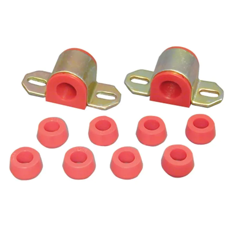 Rugged Ridge Front Sway Bar Bushing Kit – 7/8-Inch Red Polyurethane For Jeep Cj (1976–1986) 1