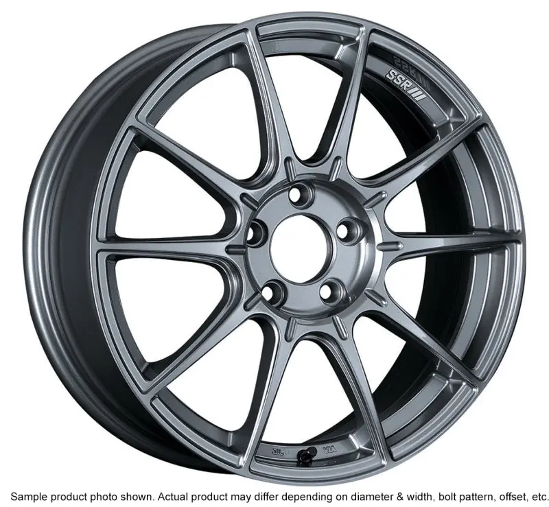 Ssr Gtx01 Forged Alloy Wheel – 18X7.5, 5X100, +48Mm Offset, Dark Silver Finish 1
