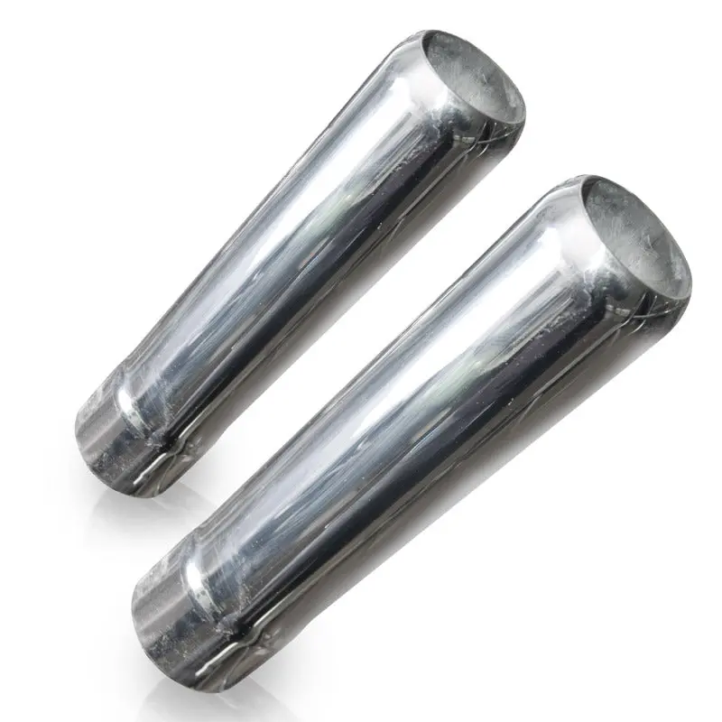 Stainless Works Pencil-Cut Exhaust Tips — 2" Body Diameter, 2" Inlet Id 1