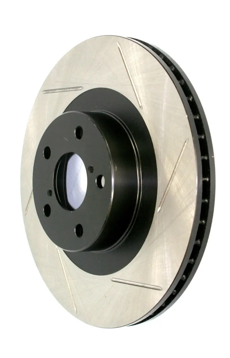 Stoptech Sport Slotted Front Brake Rotor For 2017 Subaru Brz (Left-Side Specific) 1