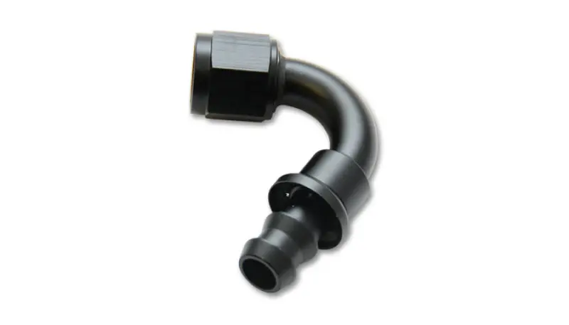 Vibrant Push-On 120° An-8 Hose Elbow Fitting – Stainless Steel, -8An Male To Female 1