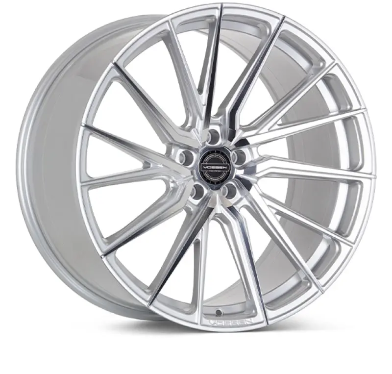 Vossen Hf-4T Forged Monoblock Wheel — 21X10.5", 5X120Mm, Et38, Deep Face, Silver Polished — Right-Side Specific 1