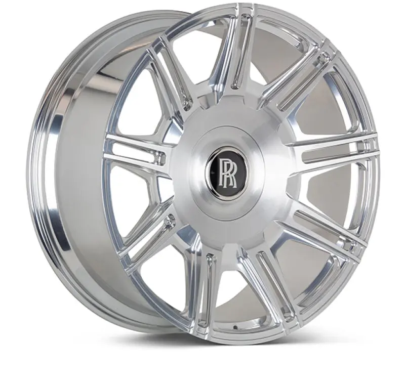 Vossen X Novitec Sp2 Forged Alloy Wheel – 23X10", 5X112, Et25, Brushed Gloss Clear Finish – Rolls-Royce Cullinan/Phantom Fr 1